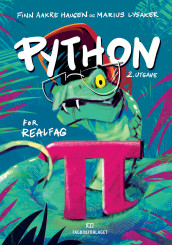 Python for realfag av Finn Haugen og Marius Lysaker (Ebok)