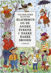 Klatremus og de andre dyrene i Hakkebakkeskogen (samisk utgave) av Thorbjørn Egner (Innbundet)