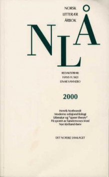 Norsk litterær årbok 2000 av Hans Hanssen Skei og Einar Vannebo (Heftet)