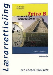 Tetra 8 av Synnöve Carlsson, May Britt Hagen, Karl-Bertil Hake og Birgitta Öberg (Heftet)