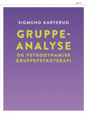 Gruppeanalyse og psykodynamisk gruppepsykoterapi av Sigmund Karterud (Ebok)