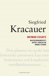 Weimar essays av Siegfried Kracauer (Innbundet)