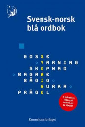 Svensk-norsk blå ordbok (Innbundet)