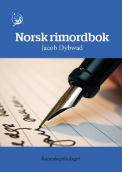 Norsk rimordbok av Jacob Dybwad (Innbundet)