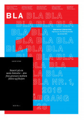BLA - Bokvennen litterær avis. Nr. 1 2016 (Heftet)