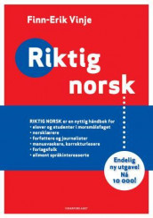 Riktig norsk av Finn-Erik Vinje (Heftet)