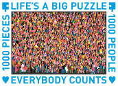 Life's a big puzzle. 1000 pieces. 1000 people. Everybody counts av Kristin Roskifte