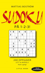 Sudoku på 1-2-3! av Mattias Boström (Heftet)