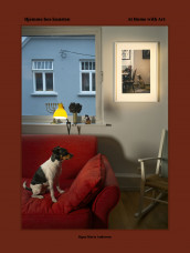 Hjemme hos kunsten = At home with art av Line Ulekleiv (Innbundet)