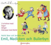 Astrid läser och berättar om Emil, Madicken och Bullerbyn av Astrid Lindgren (Lydbok-CD)
