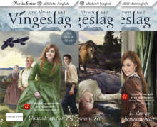 Vingeslag 1, 2 og 3 av Jane Mysen (Pakke)